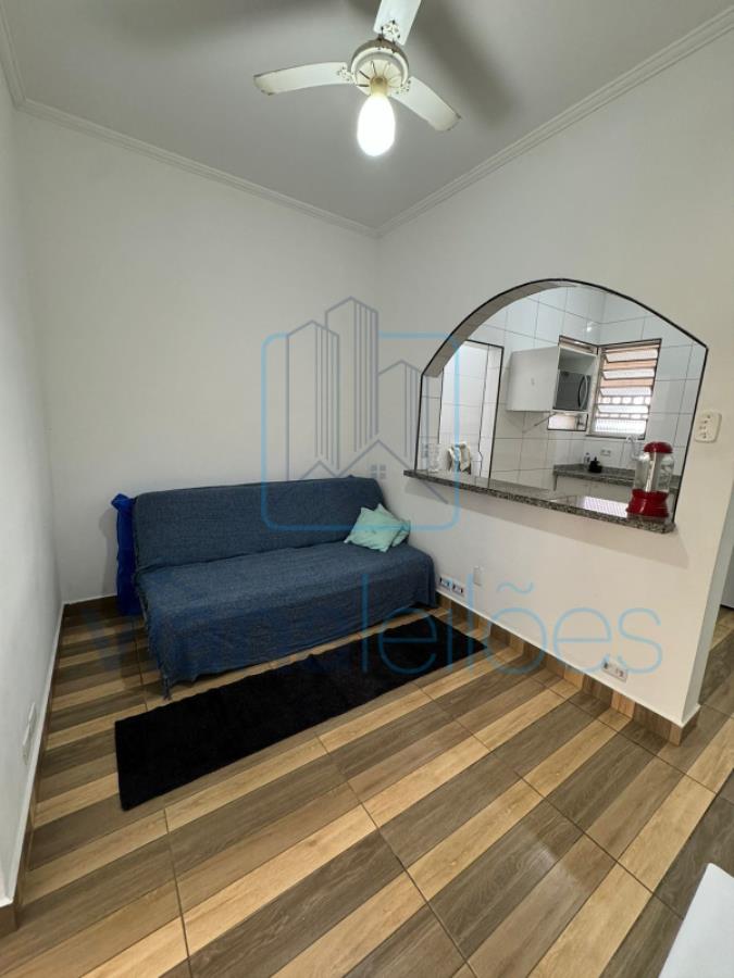 01V Apartamento 44,90m², Centro, São Vicente-SP, localizado em São Vicente - SP