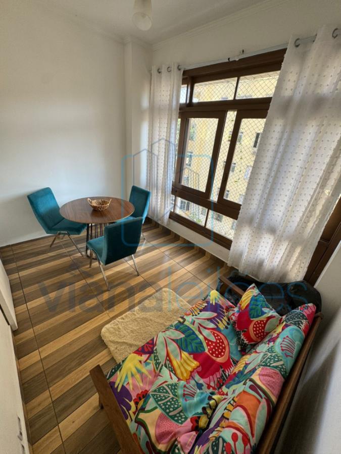 01V Apartamento 44,90m², Centro, São Vicente-SP, localizado em São Vicente - SP